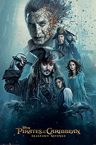 Amazon.co.jp: ポスター パイレーツ・オブ・カリビアン/最後の海賊 FF